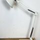 Vintage White Italian Architect Table Lamp, 1970s