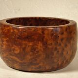 Burl wood storage cup