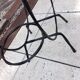 Black wrought iron plant holder 60