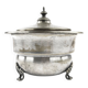 Eclectic caviar server, silver-plated brass, Henneberg Brothers, Poland, 19th century