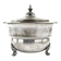 Eclectic caviar server, silver-plated brass, Henneberg Brothers, Poland, 19th century