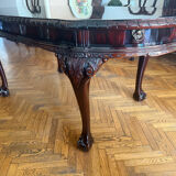 Table de salle à manger italienne – Style Rococo / Louis XV – Vernis m