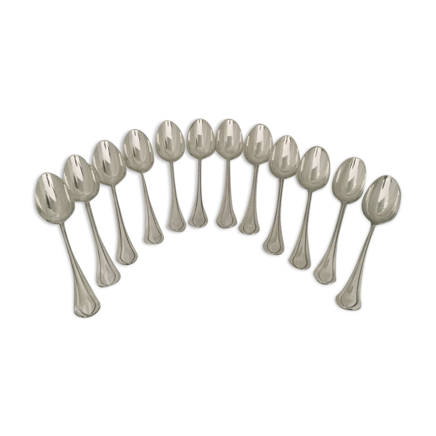 12 Teaspoons Christofle Printania