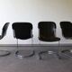 Set of 4 chairs C2 for Cidue, Italy, 1970.