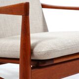 2 chaises longues en teck par Skive Mobelfabrik