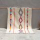 Large handmade colourful rug, 285 x 200 cm - G1028