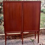 Master cabinetmaker's china cabinet. Denmark 1945/50