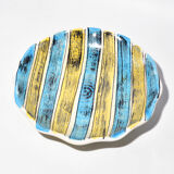 Ceramic fruit plate, Strehla, Germany 1970