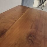 Table de Ferme rustique en merisier massif 19éme - 1m91.5