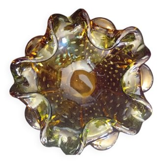 Murano bubble glass catchall