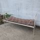 Wrought iron bed, bench