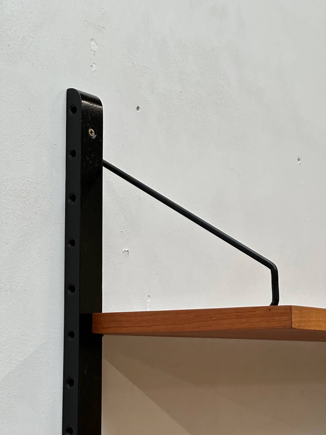 Unité murale modulaire scandinave en teck par Poul Cadovius pour Royal System, Danemark Années 1960