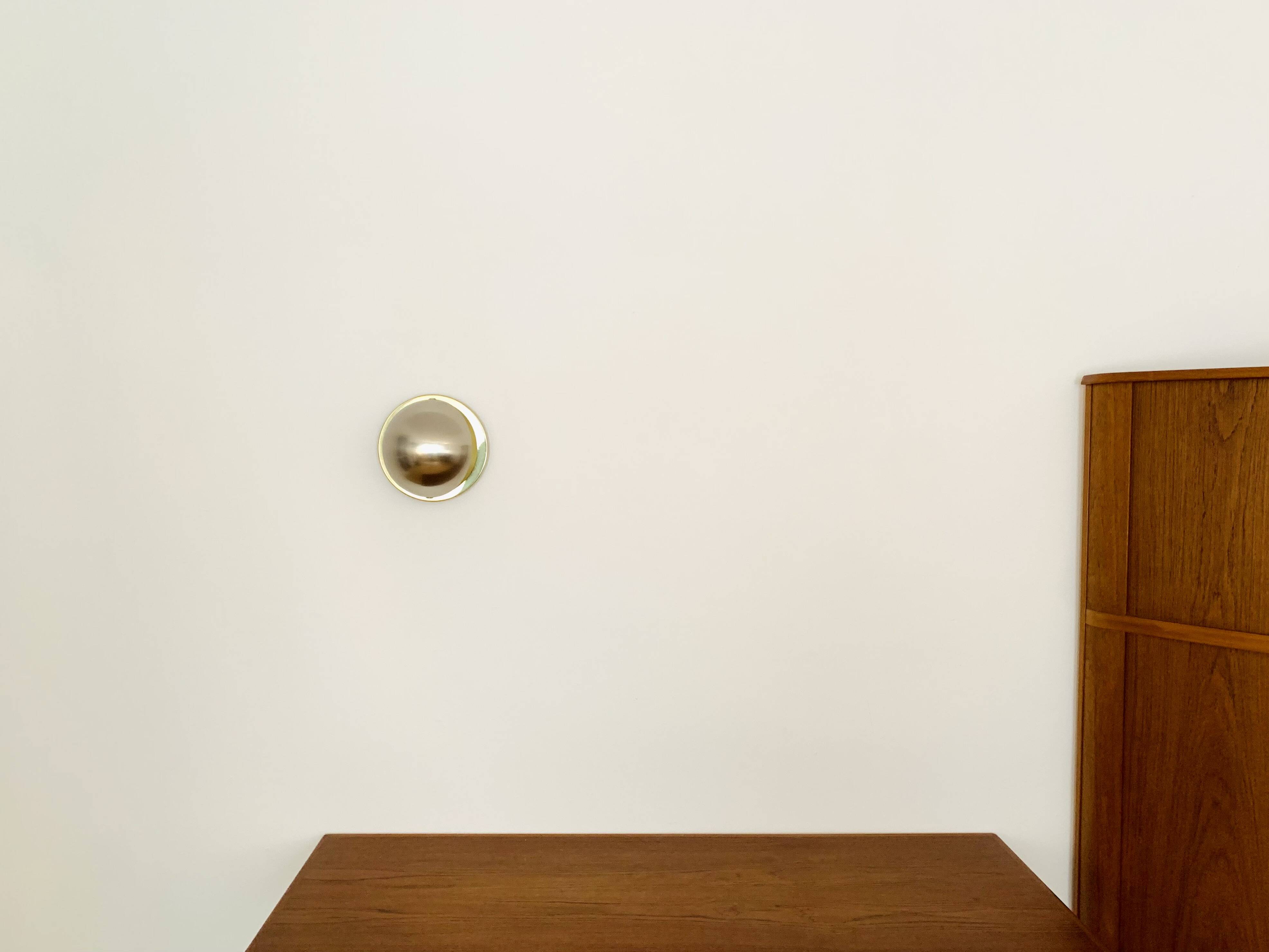 Set of 2 1970s Bicolor Space Age Wall Lamps by Sölken