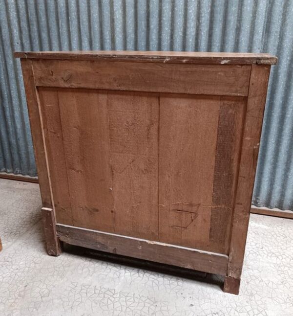 Buffet parisien vintage en bois massif