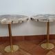 Set of 2 aragonite side tables – Unique pieces from Madagascar
