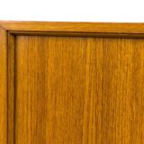 Buffet vintage en teck avec portes coulissantes, 1971