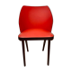 Bright red vintage cocktail chair 50s-60s