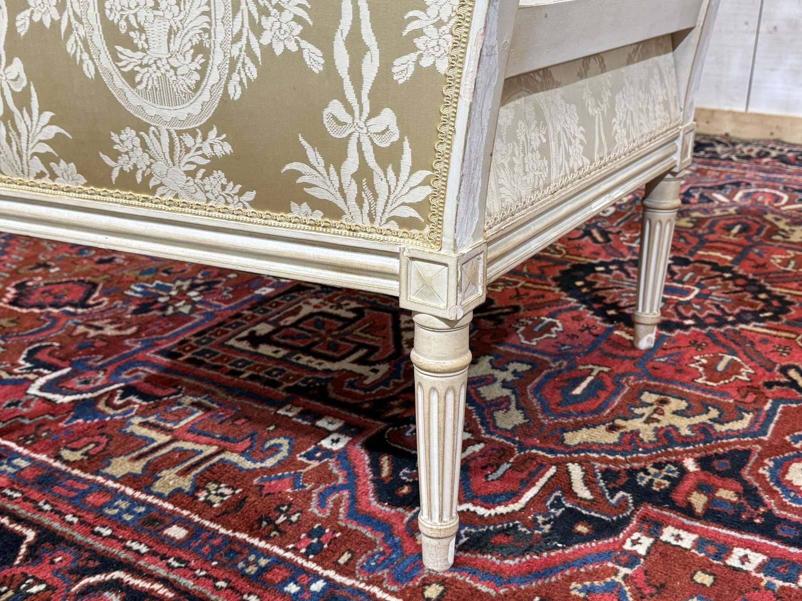 Pair of Louis XVI style armchairs from the 1960s.