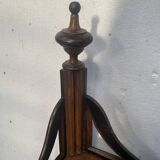 Napoleon III corner shelf in solid walnut, 19th century
