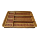 Range couvert osier et bambou