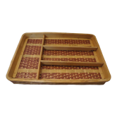 Range couvert osier et bambou
