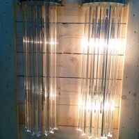 “belt” triedro murano glass wall sconce