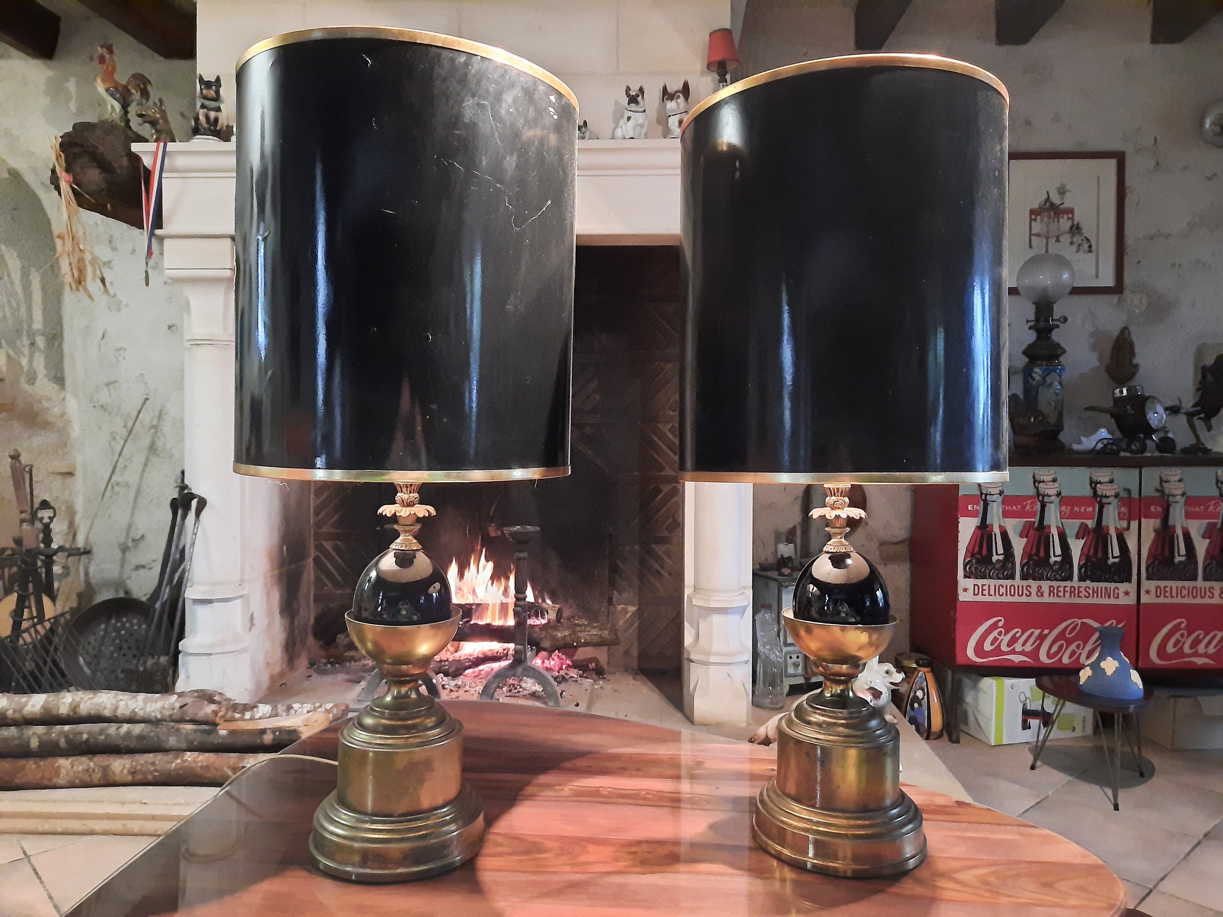 Pair of lamps of the 50s