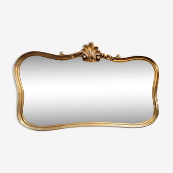 Miroir doré style Louis XV