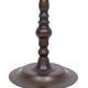 Pair Large Antique Bronze Shabbat Candelabra Germany
