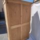 Parisian wardrobe in raw wood