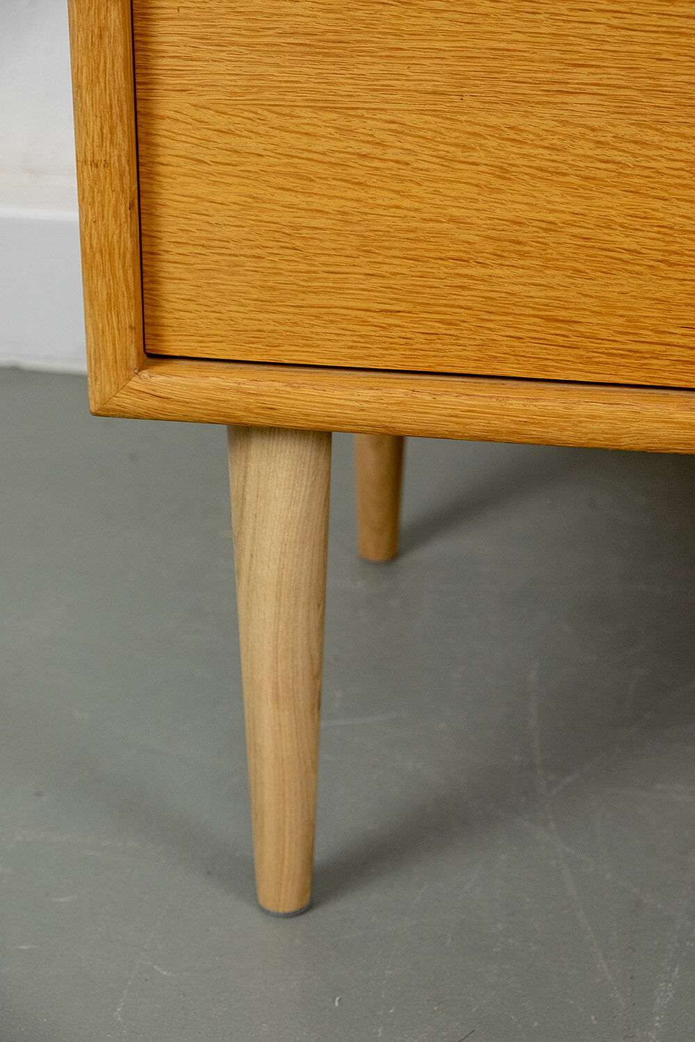 Chest of drawers in light oak by WK Möbel, 1970s