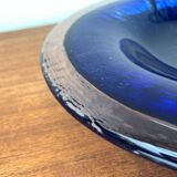 Mid-century Swedish glass bowl from Pukeberg Glass, 1960s.