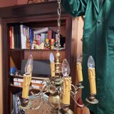 Lustre ancien en bronze