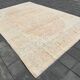 Shades Of Pink Large Vintage Persian Carpet, Hand Knotted Rug, 282x426 Cm
