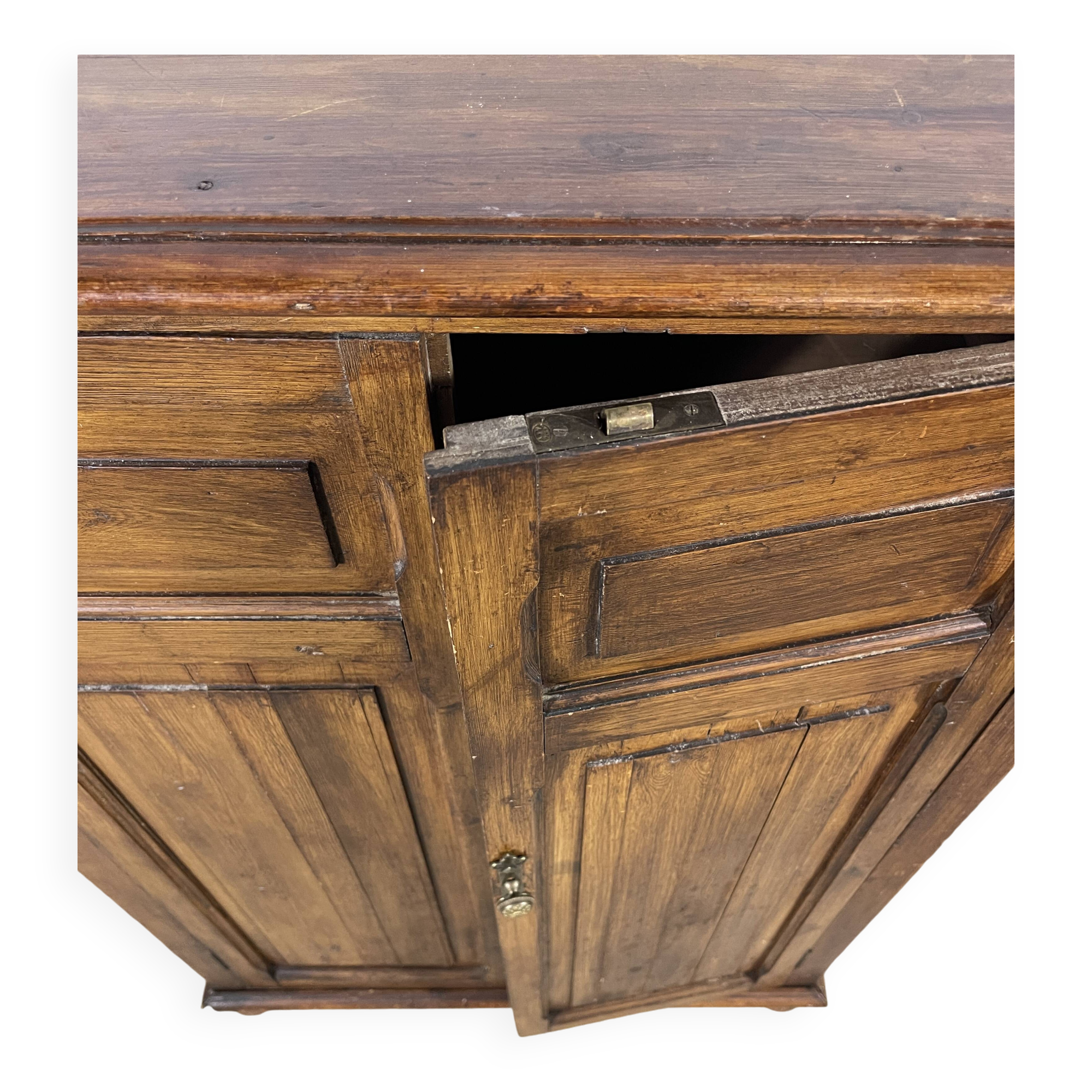 Old wooden sideboard