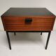 Pair of bedside tables / vintage sofa end, design 50s 60s