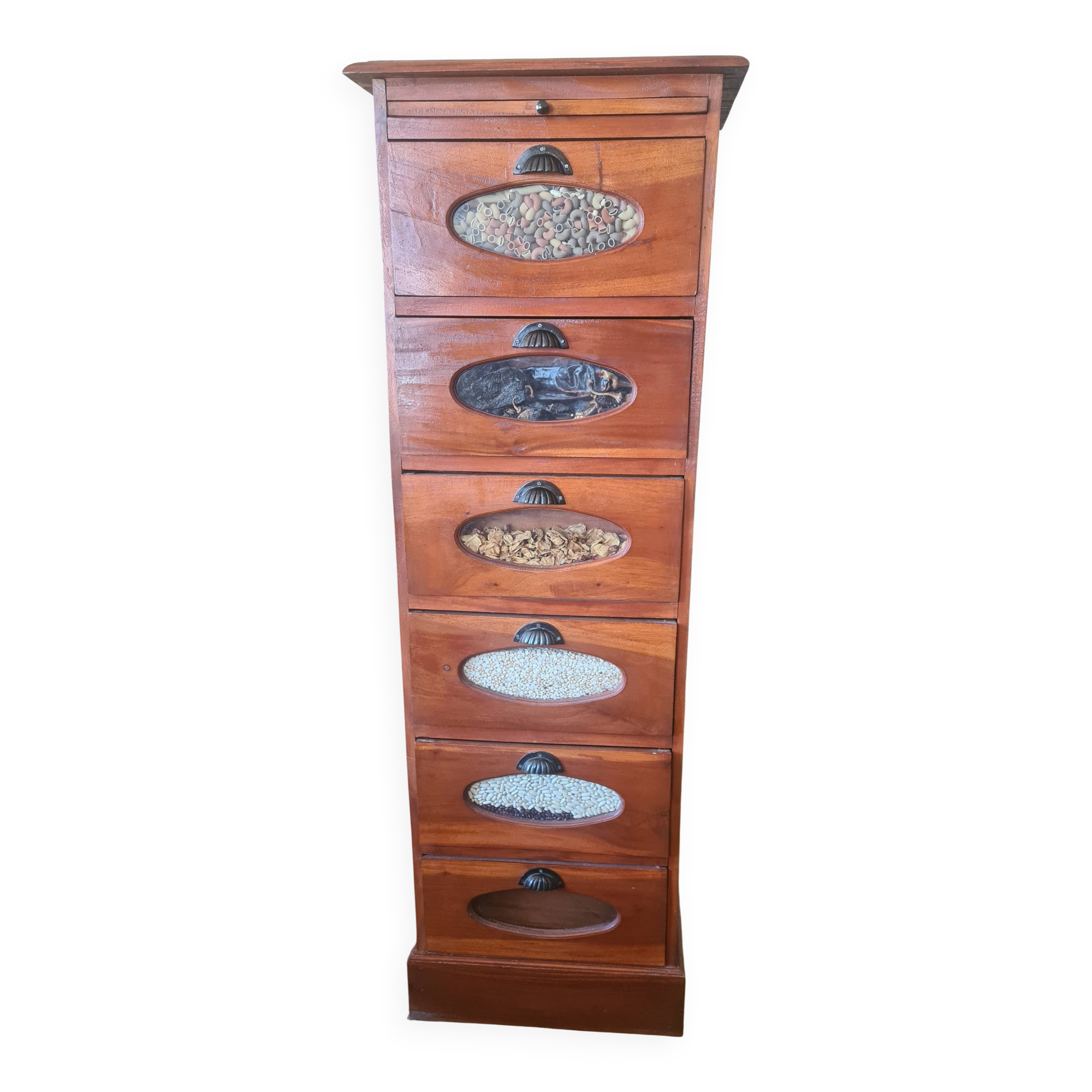 Apothecary cabinet / seed merchant / haberdashery (6 drawers)