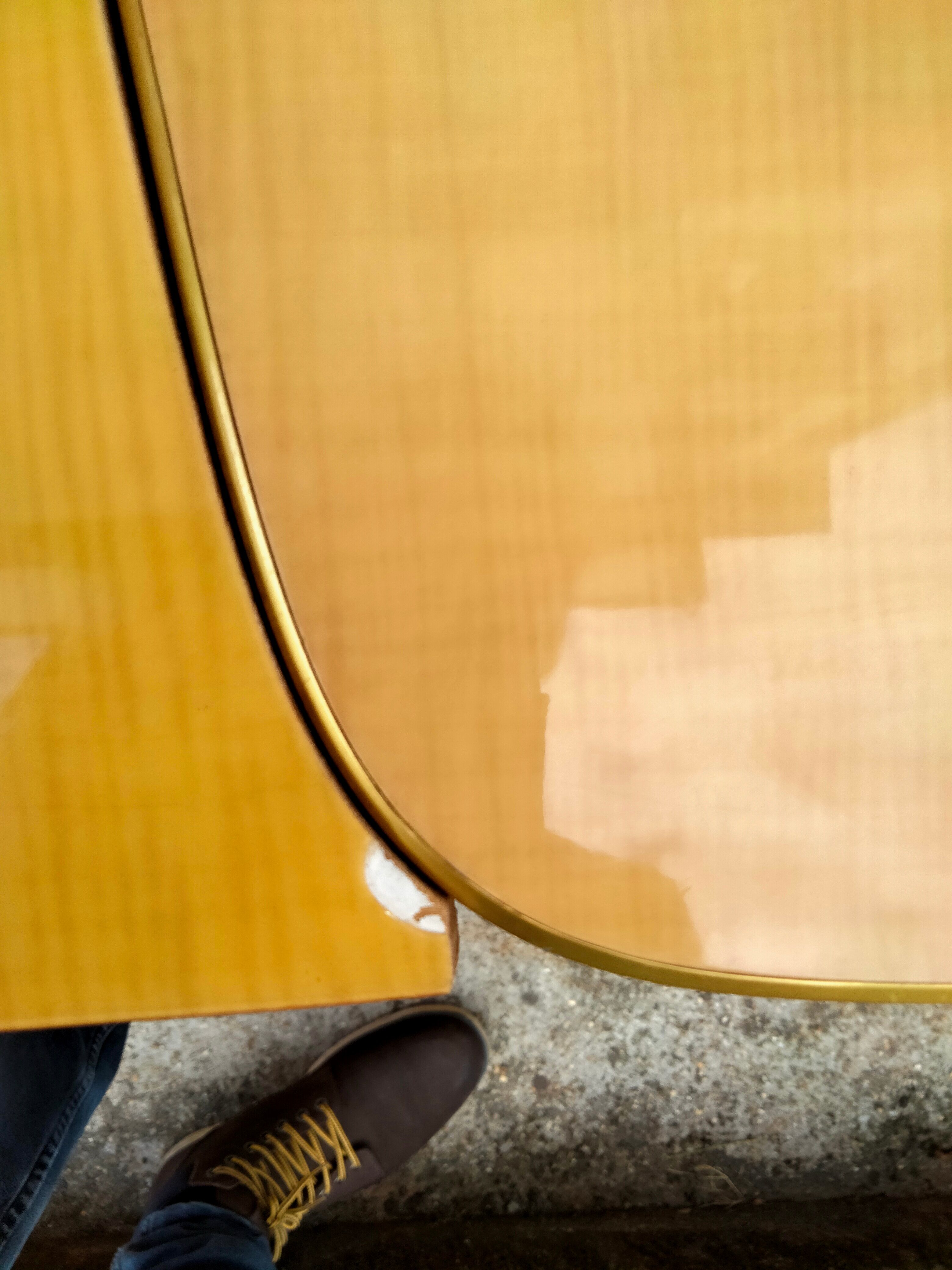 Extendable table with extensions old vintage compass legs design XXeme