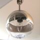 Mirror effect hanging lamp Peill & Putzler design from the 70s