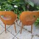 Paire de chaises en bois Baumann vintage