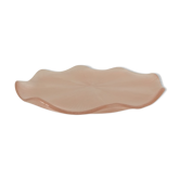 Pink glass dish 80