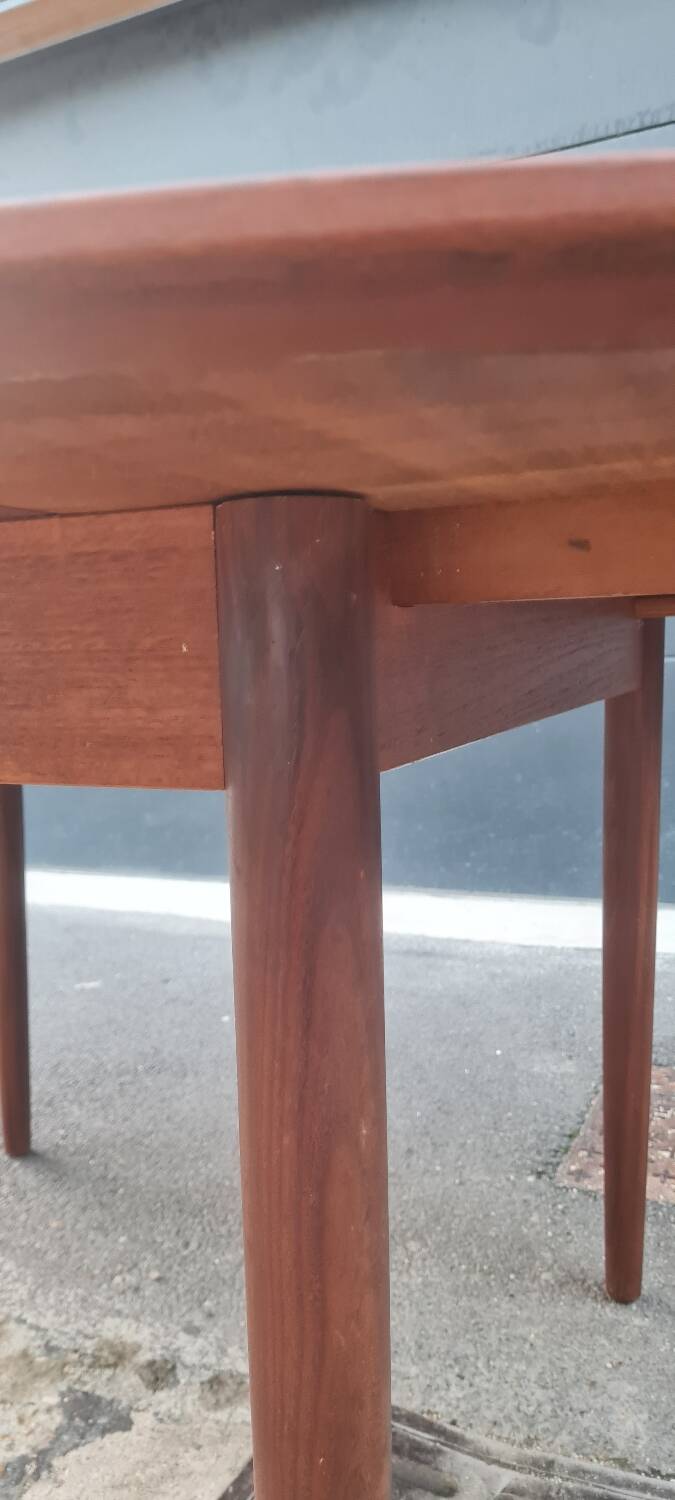 Scandinavian teak table 1960
