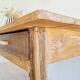 Antique farmhouse table - 2 drawers