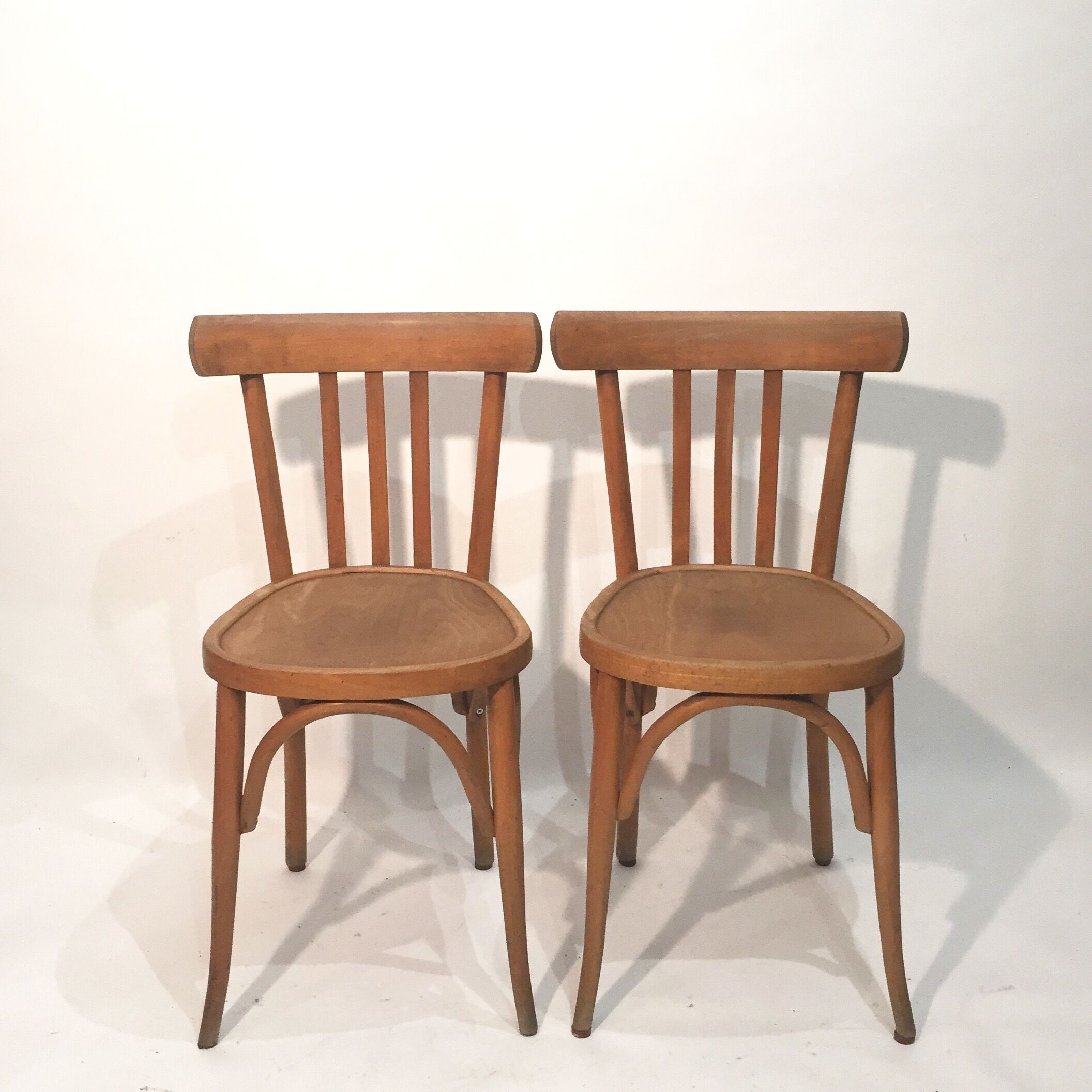 Series of 4 bistro chairs