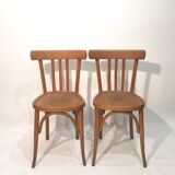 Series of 4 bistro chairs
