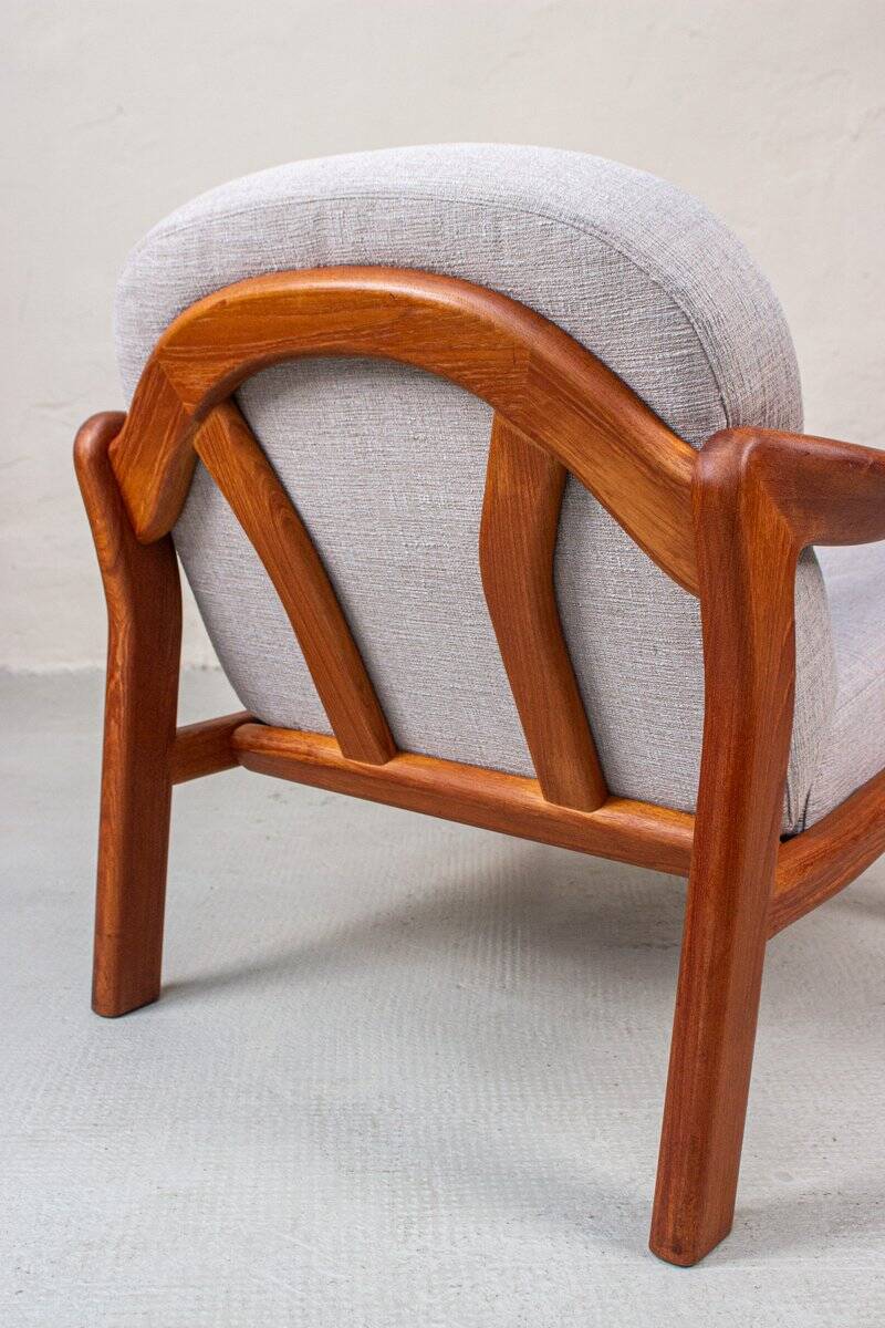 Fauteuil Vintage en Teck de Komfort, Danemark, 1980s