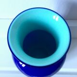 Small opaline vase Carlo Moretti