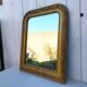 Miroir style Louis Philippe bois doré vintage