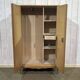 Art Deco mirrored cabinet from the 1950s in beech