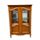 Vitrine Louis XV en bois massif